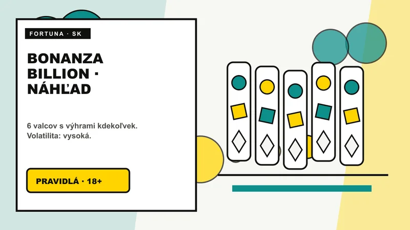 Bonanza Billion Fortuna a názorné rozloženie hernej mechaniky