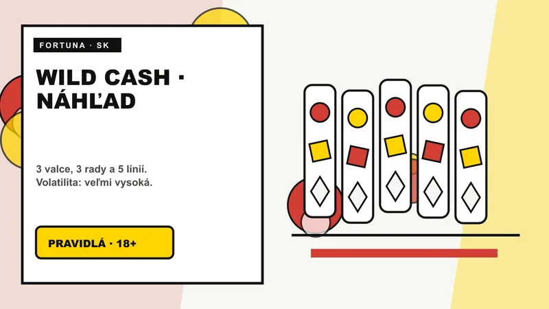Wild Cash Fortuna a názorné rozloženie hernej mechaniky